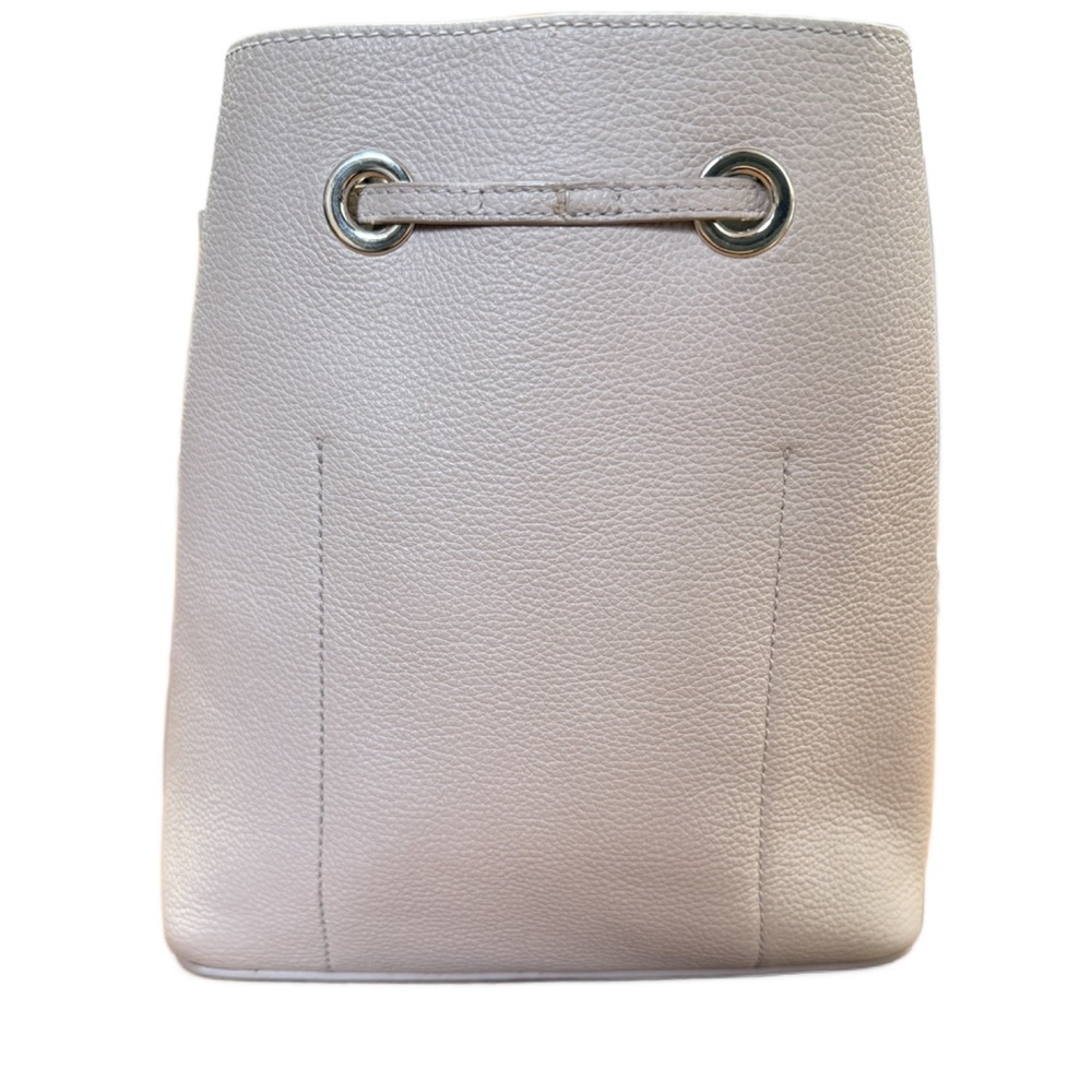 Furla Costanza Drawstring Leather Bucket Bag in Greige - Picture 5 of 12